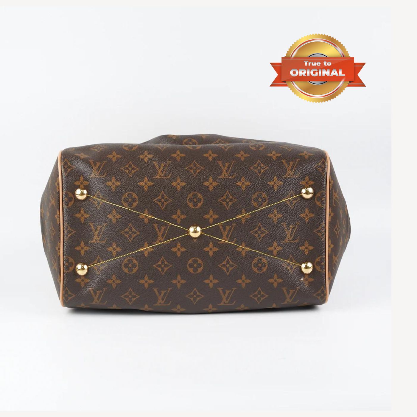 [True-to-ORIGINAL] Louis Vuitton Tivoli PM Bag Monogram Canvas Brown 14.2in/36cm For Women